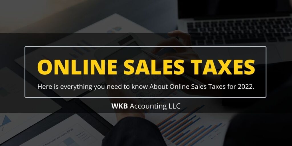 Online Sales Taxes